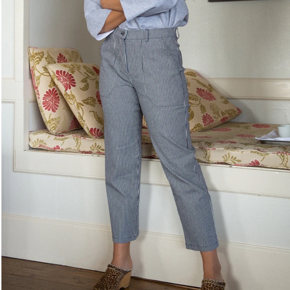 Loup Striped James Work Pant